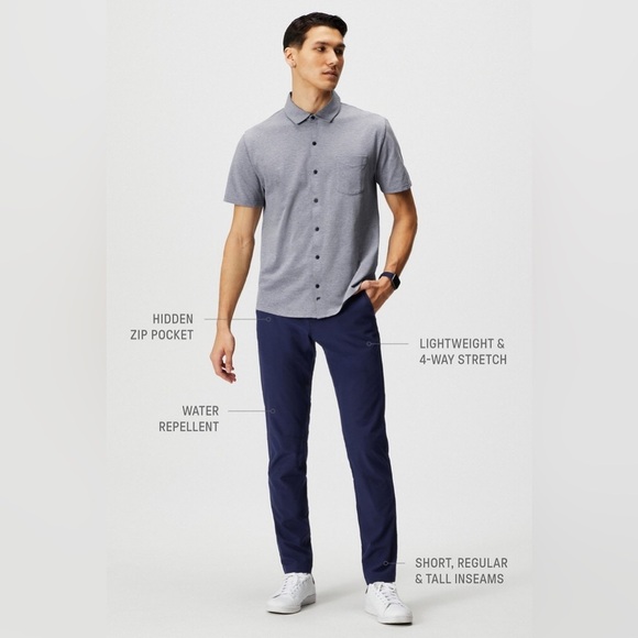 Fabletics The Only Pant (Slim Fit) 33x32 - Picture 2 of 9